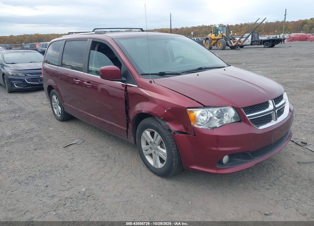 2018 DODGE GRAND CARAVAN SXT VIN: 2C4RDGCG7JR240179