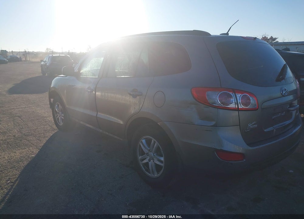2011 HYUNDAI SANTA FE GLS VIN: 5XYZG3AB5BG080946