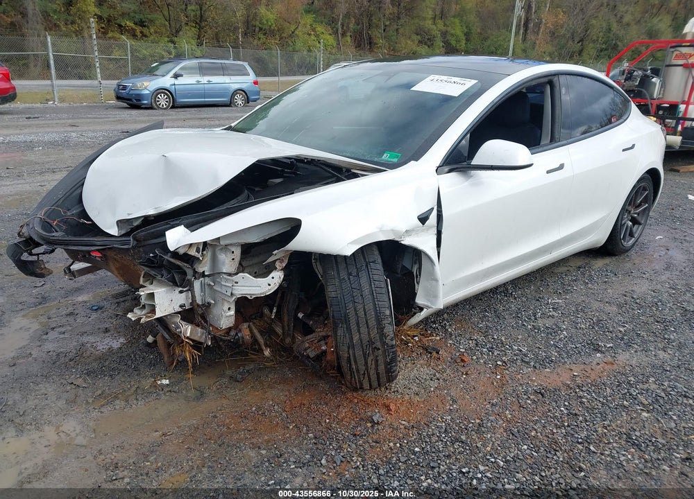 2021 TESLA MODEL 3 PERFORMANCE DUAL MOTOR ALL-WHEEL DRIVE VIN: 5YJ3E1EC2MF062658