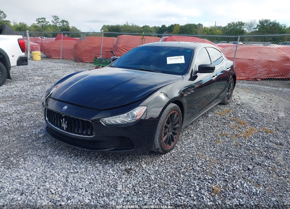 2014 MASERATI GHIBLI VIN: ZAM57XSA8E1092732