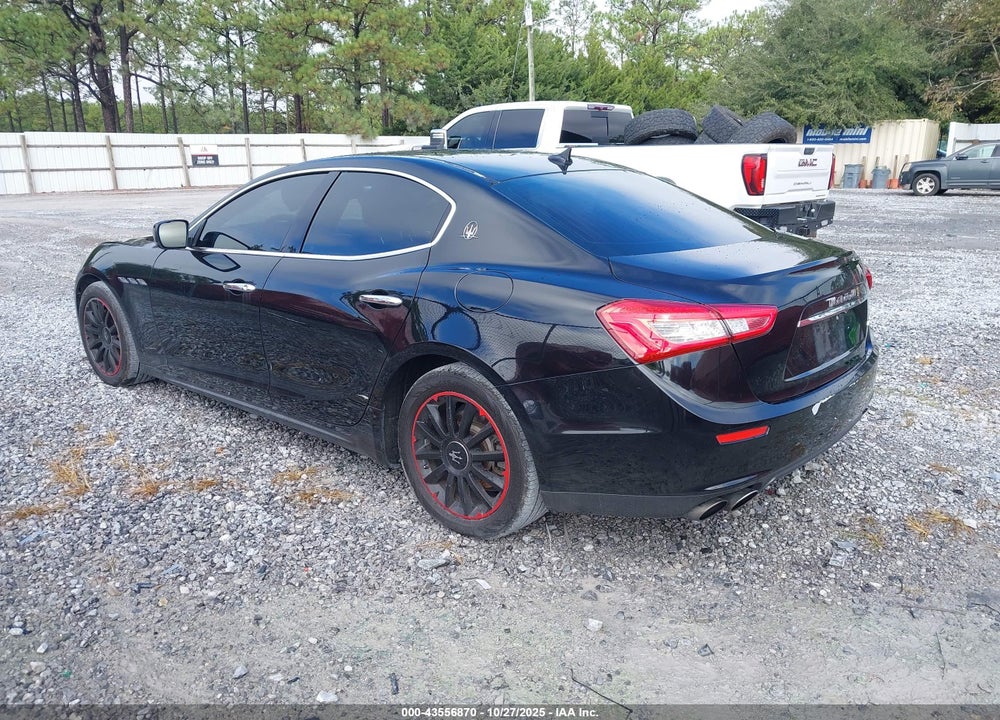 2014 MASERATI GHIBLI VIN: ZAM57XSA8E1092732