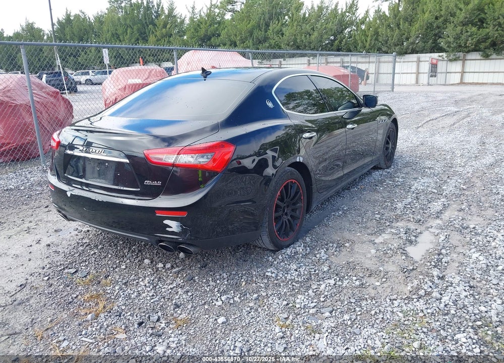 2014 MASERATI GHIBLI VIN: ZAM57XSA8E1092732