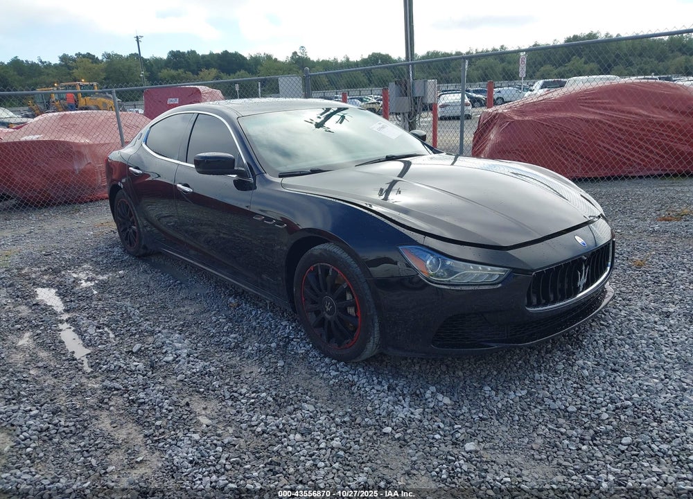 2014 MASERATI GHIBLI VIN: ZAM57XSA8E1092732