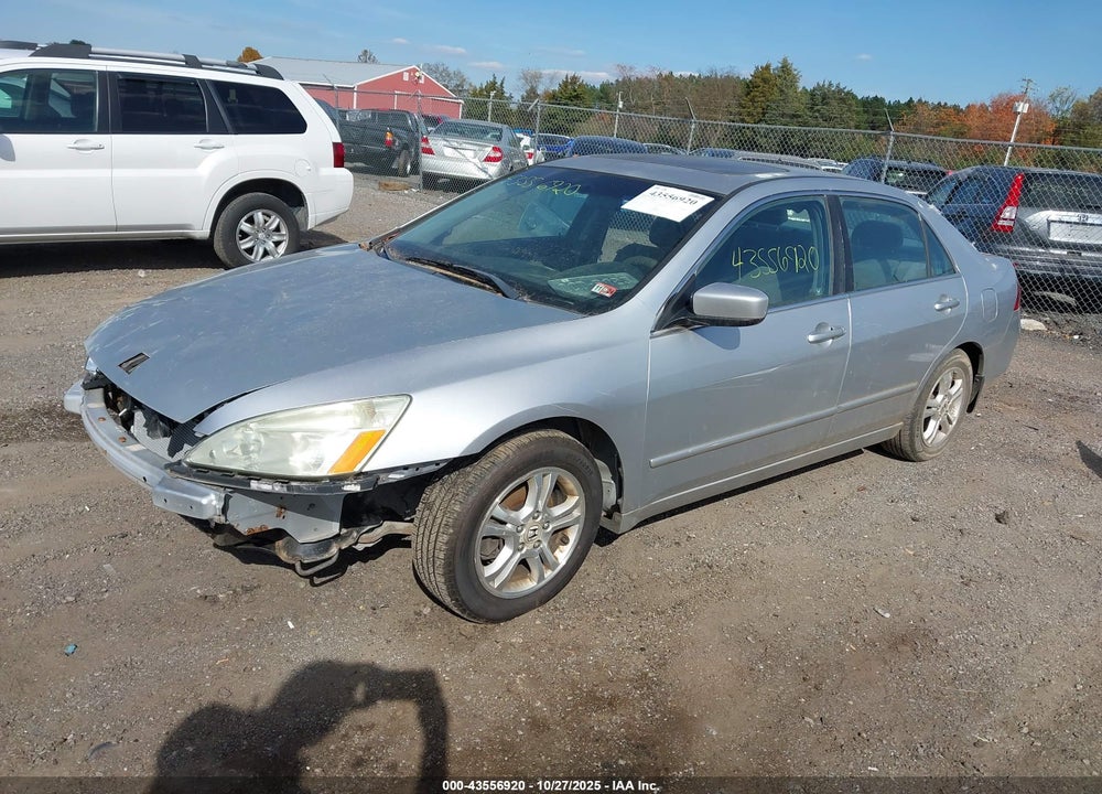 2006 HONDA ACCORD 2.4 EX VIN: 1HGCM56776A153594