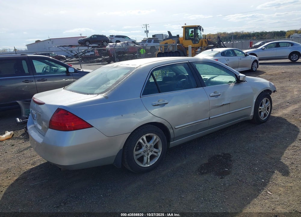 2006 HONDA ACCORD 2.4 EX VIN: 1HGCM56776A153594