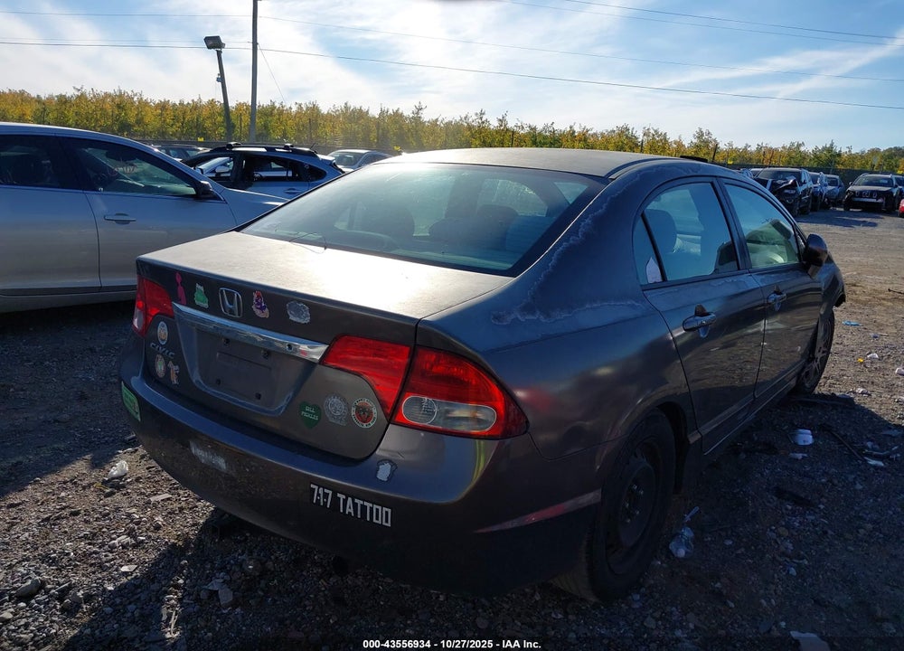 2010 HONDA CIVIC LX VIN: 2HGFA1F54AH536738