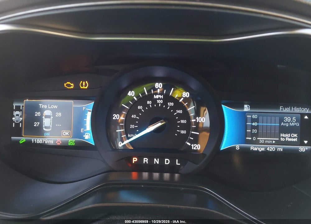 2019 FORD FUSION HYBRID SE VIN: 3FA6P0LU5KR240111
