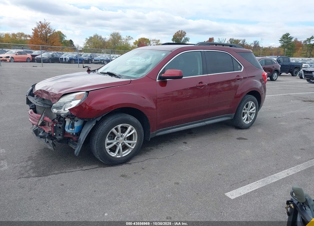 2017 CHEVROLET EQUINOX LT VIN: 2GNALCEK7H1585951