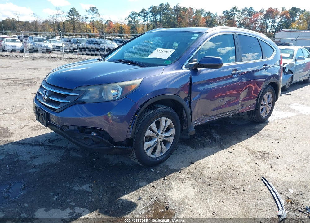 2014 HONDA CR-V EX-L VIN: 2HKRM4H76EH614226
