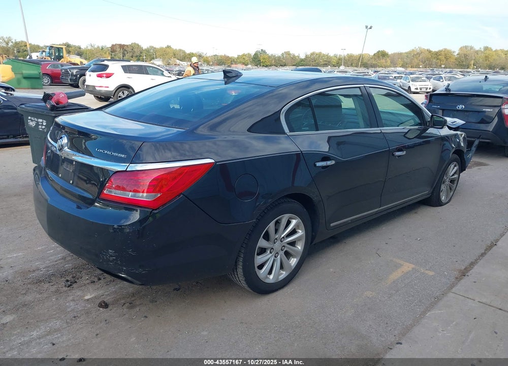 2015 BUICK LACROSSE LEATHER VIN: 1G4GB5G30FF214977
