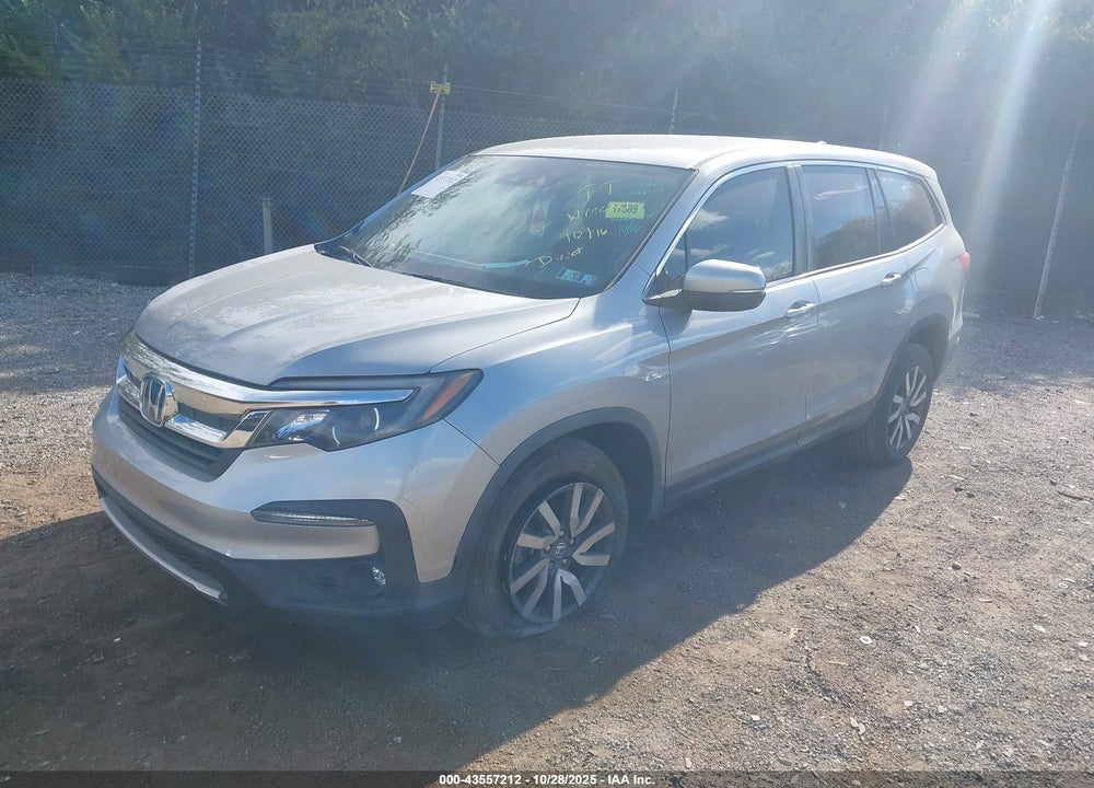 2019 HONDA PILOT EX VIN: 5FNYF6H31KB065804