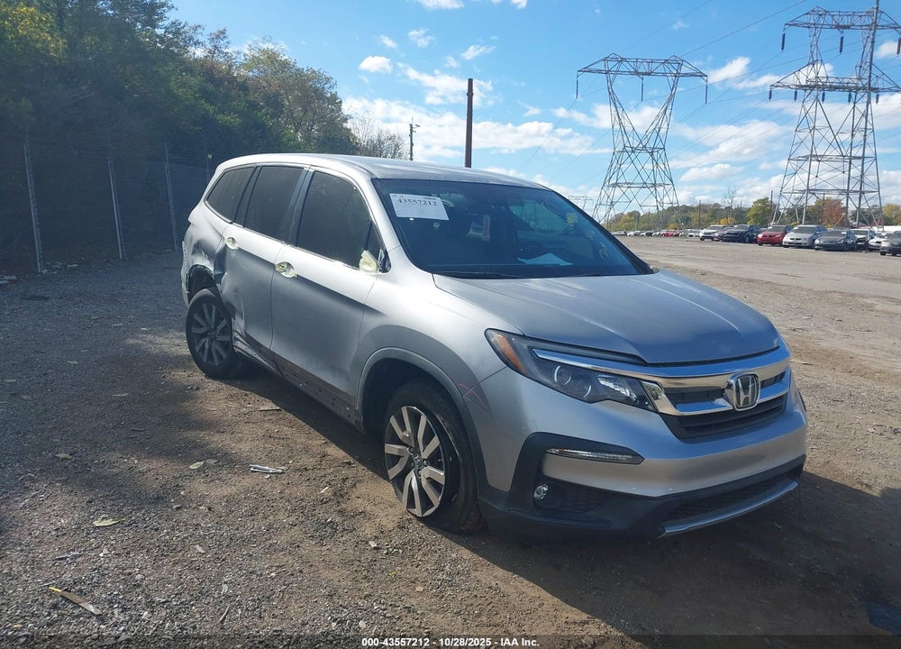 2019 HONDA PILOT EX VIN: 5FNYF6H31KB065804