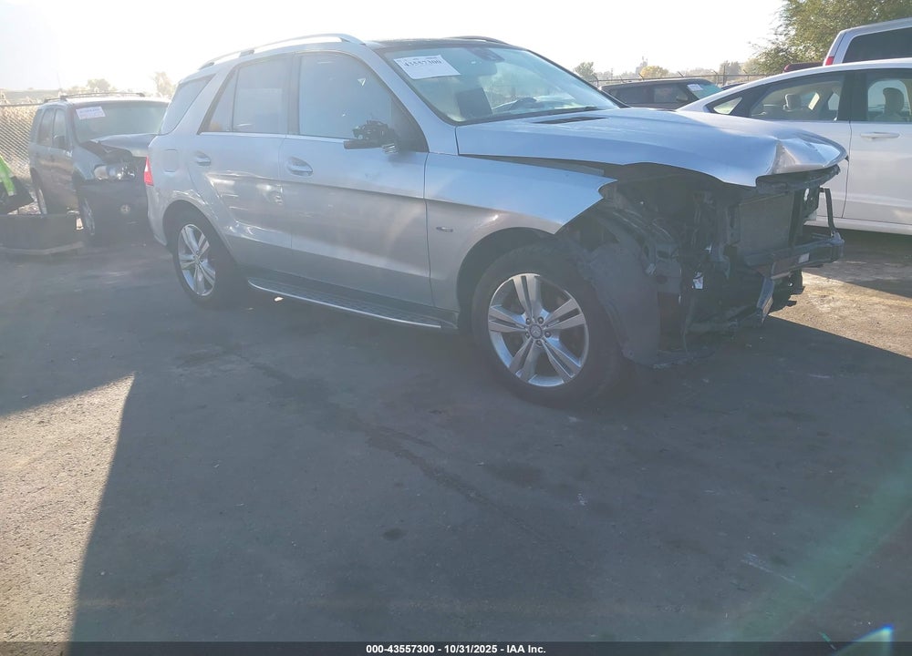 2012 MERCEDES-BENZ ML 350 4MATIC VIN: 4JGDA5HBXCA018629