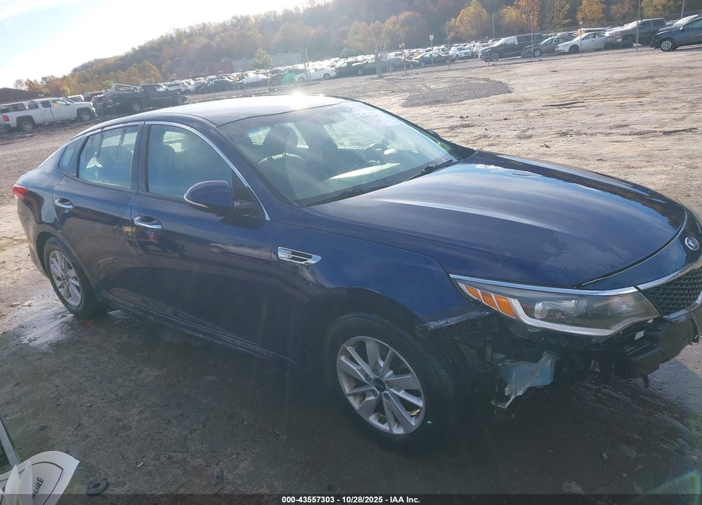 2016 KIA OPTIMA LX VIN: 5XXGT4L37GG091814