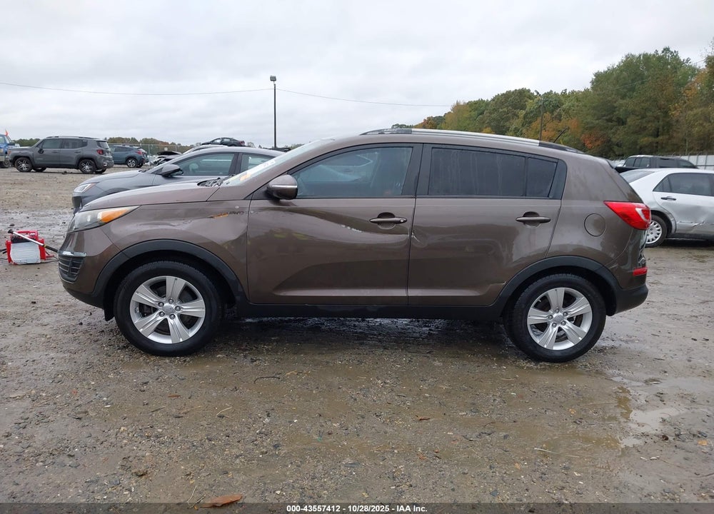 2012 KIA SPORTAGE LX VIN: KNDPBCA25C7262134