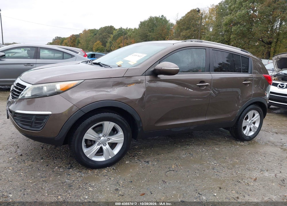 2012 KIA SPORTAGE LX VIN: KNDPBCA25C7262134