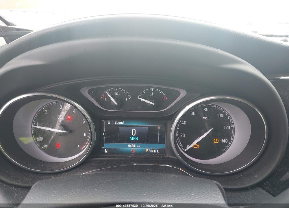 2019 BUICK ENVISION VIN: LRBFX1SA6KD026369