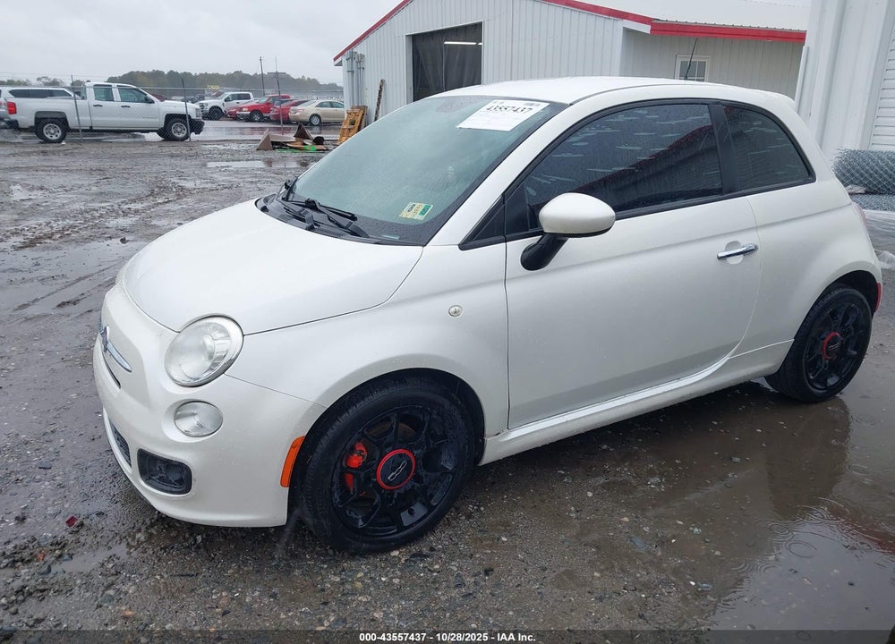 2012 FIAT 500 VIN: 3C3CFFBR0CT113811