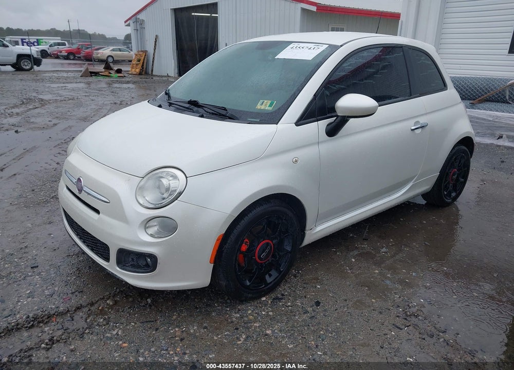 2012 FIAT 500 VIN: 3C3CFFBR0CT113811