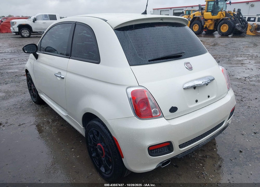 2012 FIAT 500 VIN: 3C3CFFBR0CT113811
