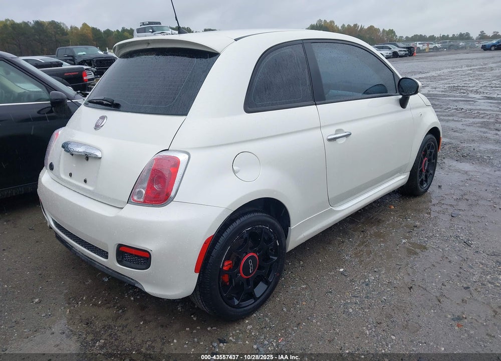 2012 FIAT 500 VIN: 3C3CFFBR0CT113811