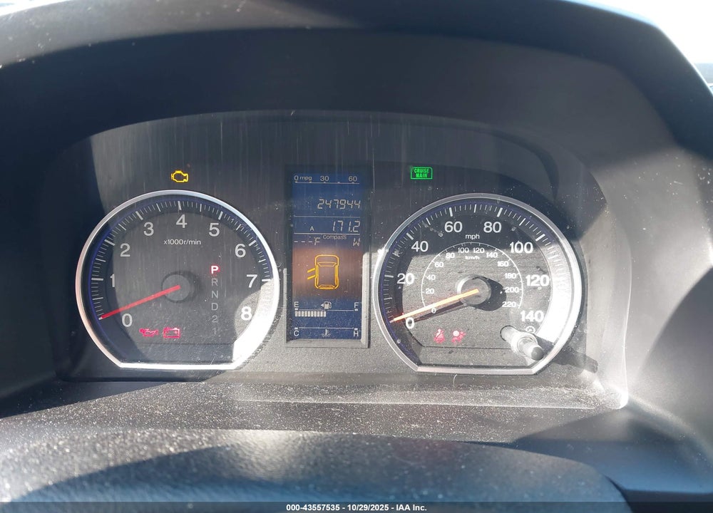 2011 HONDA CR-V EX-L VIN: JHLRE4H74BC007636