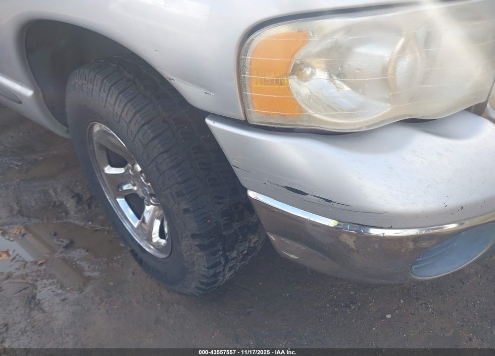 2002 DODGE RAM 1500 ST VIN: 3D7HA18N72G172889