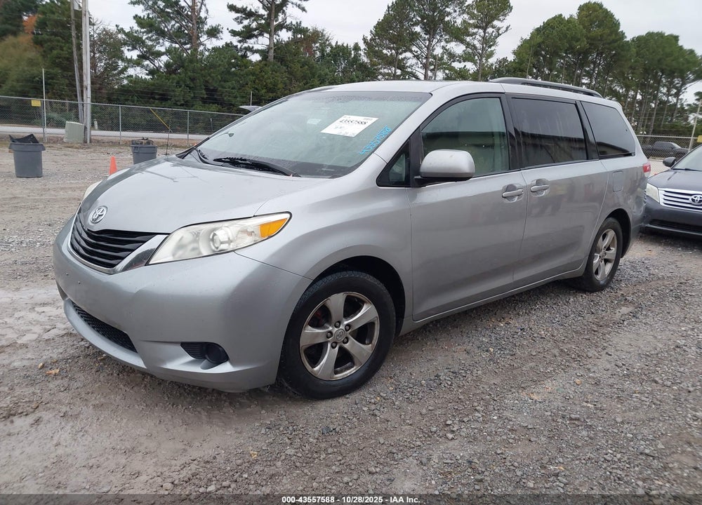 2011 TOYOTA SIENNA LE V6 VIN: 5TDKK3DCXBS029191