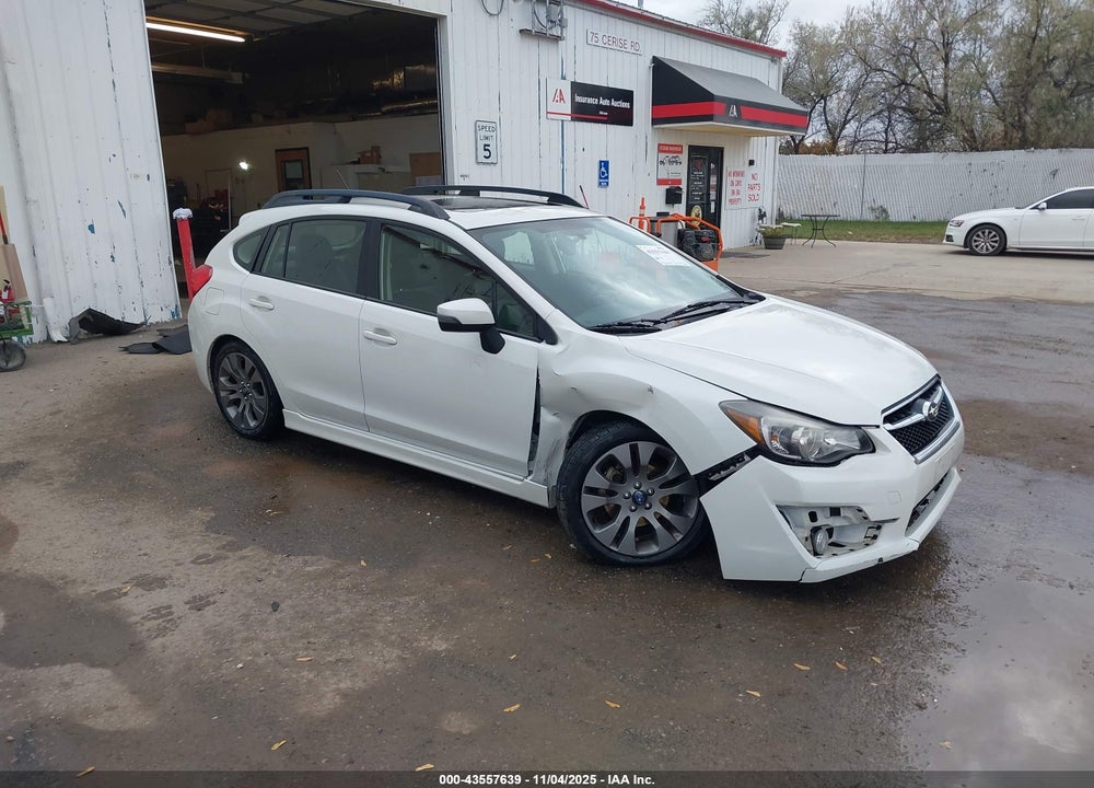 2015 SUBARU IMPREZA 2.0I SPORT LIMITED VIN: JF1GPAZ68FH275705