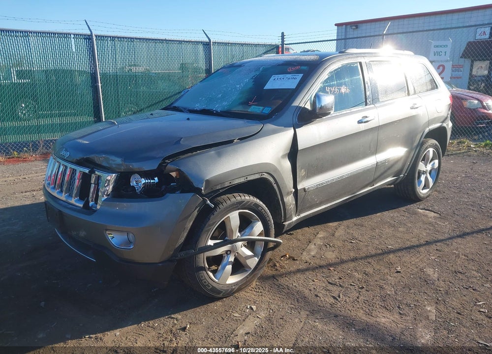 2011 JEEP GRAND CHEROKEE OVERLAND VIN: 1J4RR6GT1BC737252