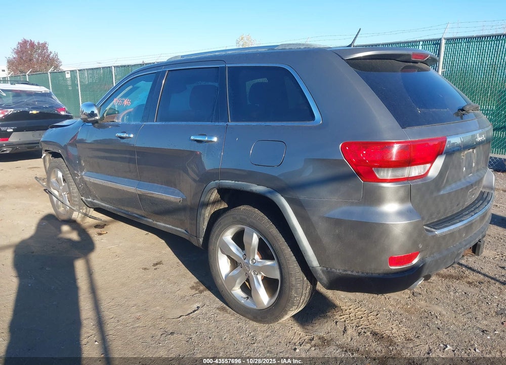 2011 JEEP GRAND CHEROKEE OVERLAND VIN: 1J4RR6GT1BC737252