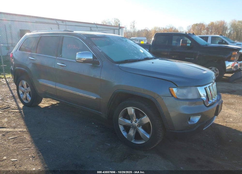 2011 JEEP GRAND CHEROKEE OVERLAND VIN: 1J4RR6GT1BC737252