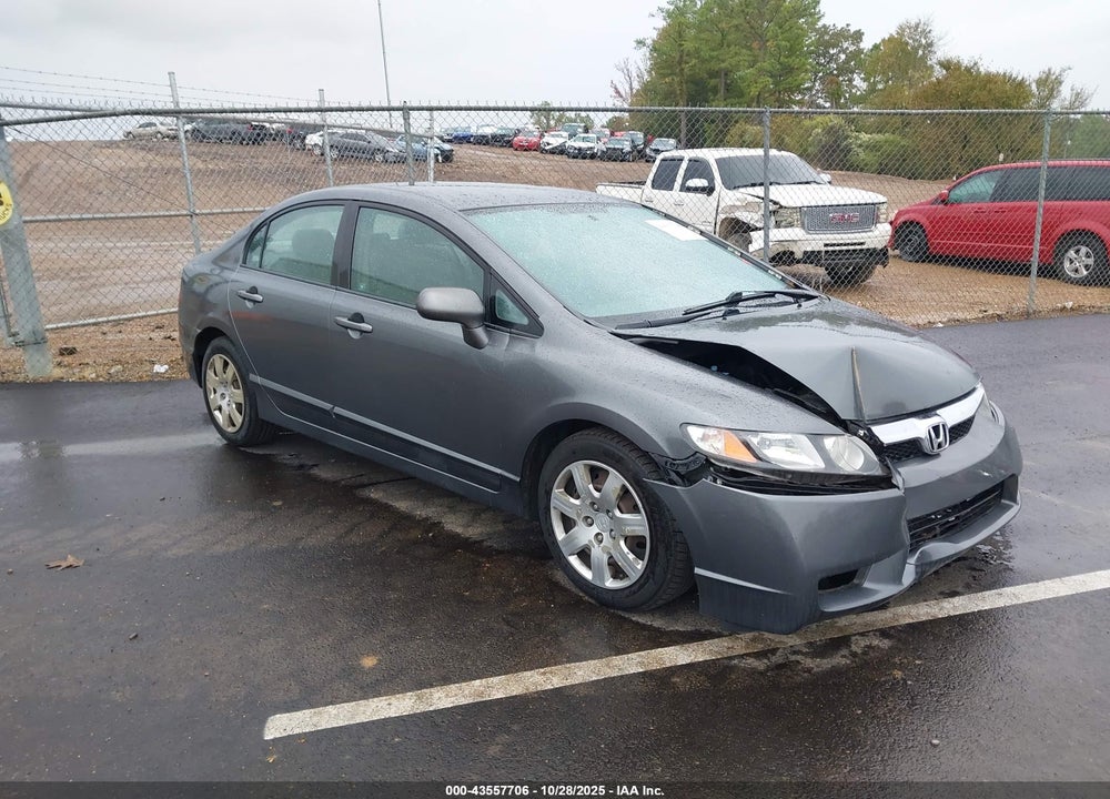 2011 HONDA CIVIC LX VIN: 19XFA1F52BE030241