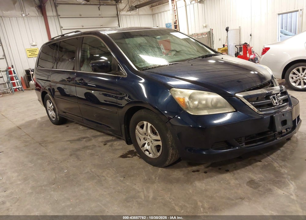 2007 HONDA ODYSSEY EX-L VIN: 5FNRL38717B095956