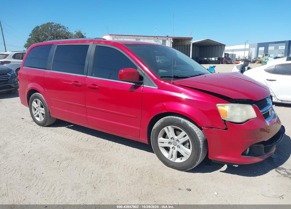 2012 DODGE GRAND CARAVAN CREW VIN: 2C4RDGDG9CR163980