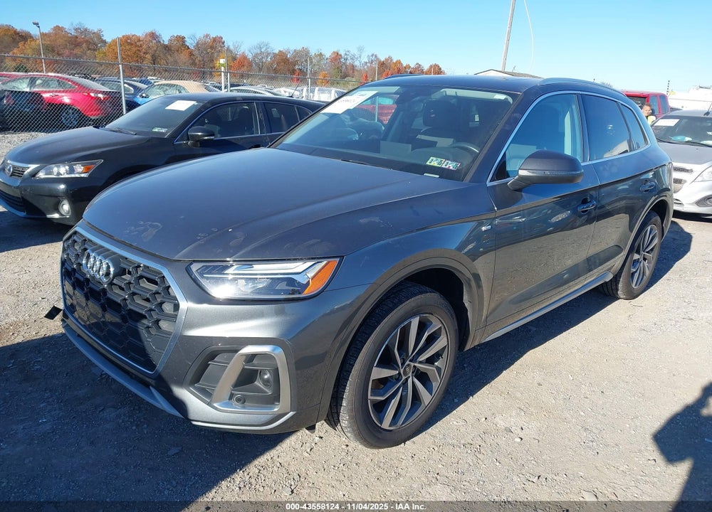 2022 AUDI Q5 PREMIUM 45 TFSI S LINE QUATTRO S TRONIC VIN: WA1GAAFY9N2025712