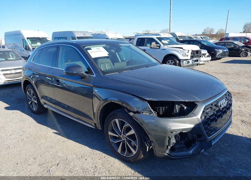 2022 AUDI Q5 PREMIUM 45 TFSI S LINE QUATTRO S TRONIC VIN: WA1GAAFY9N2025712