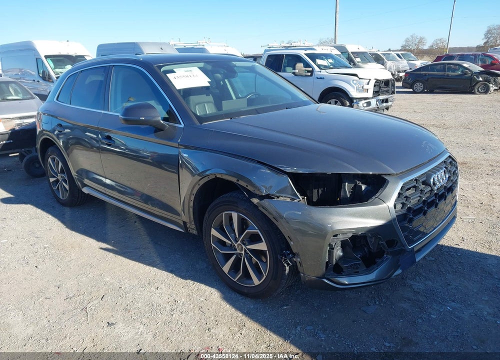 2022 AUDI Q5 PREMIUM 45 TFSI S LINE QUATTRO S TRONIC VIN: WA1GAAFY9N2025712