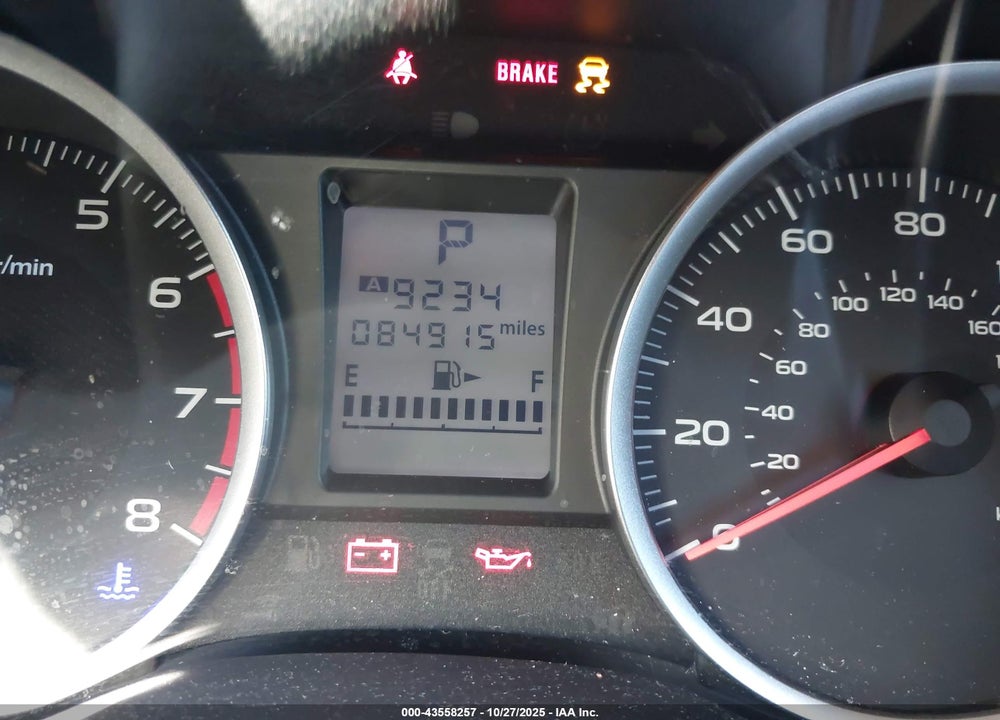 2016 SUBARU FORESTER VIN: JF2SJADC1GH485584