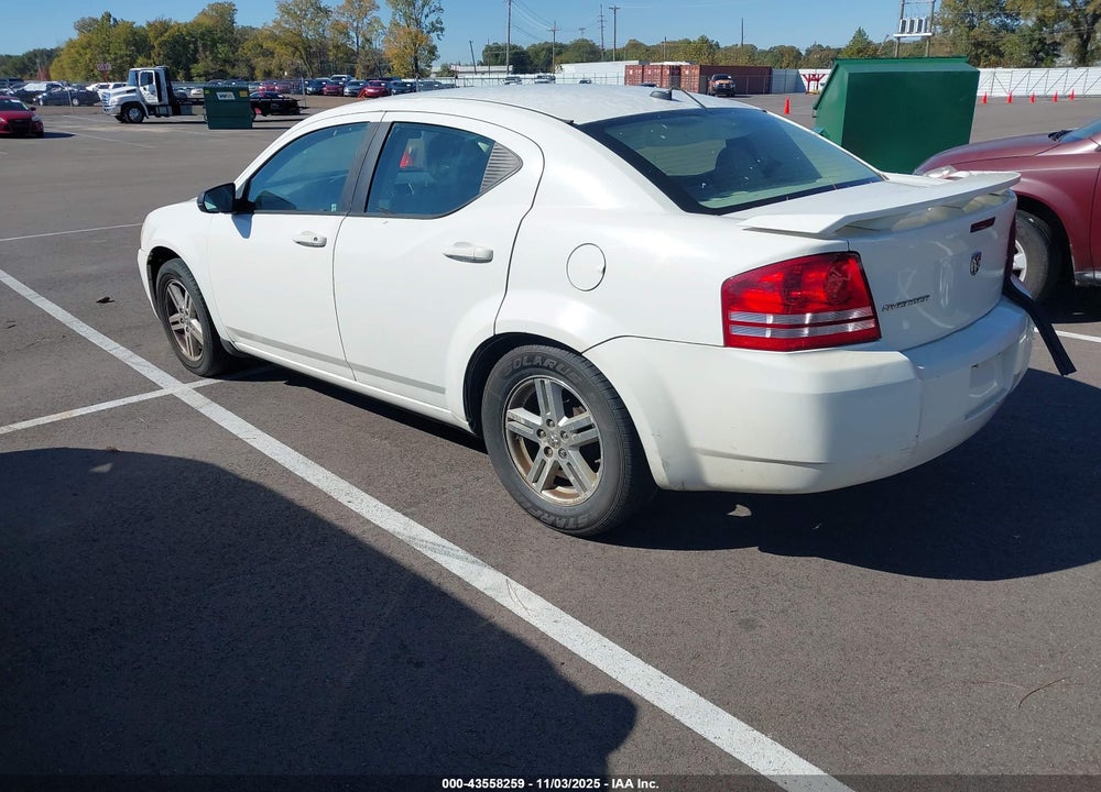 2008 DODGE AVENGER SXT VIN: 1B3LC56K78N665259