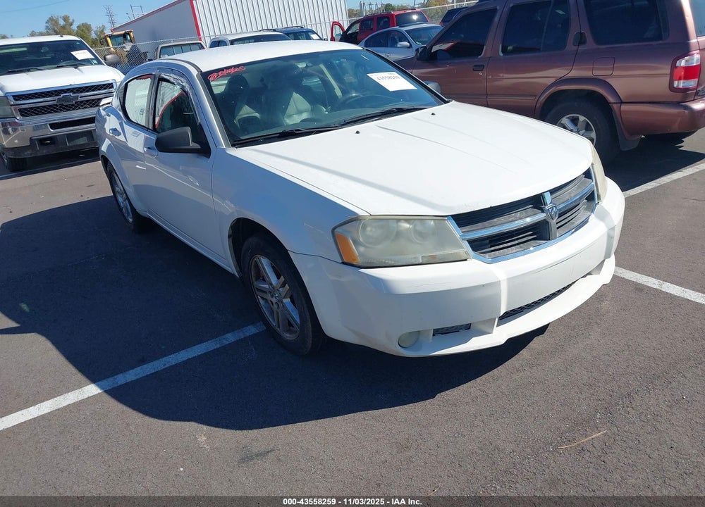 2008 DODGE AVENGER SXT VIN: 1B3LC56K78N665259