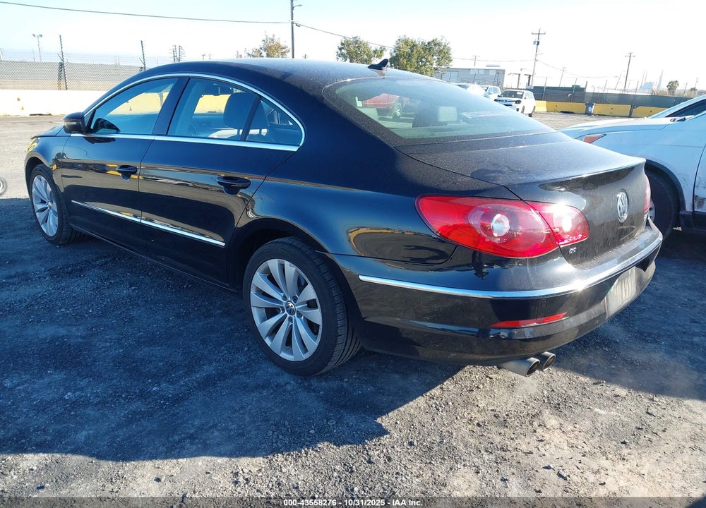 2010 VOLKSWAGEN CC SPORT VIN: WVWMP9AN8AE559750