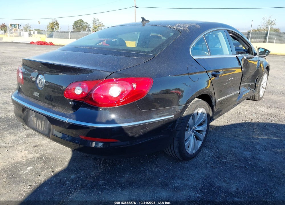 2010 VOLKSWAGEN CC SPORT VIN: WVWMP9AN8AE559750