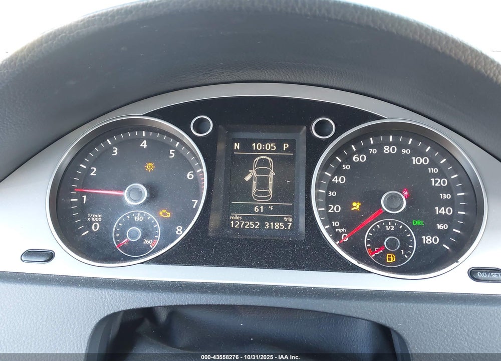 2010 VOLKSWAGEN CC SPORT VIN: WVWMP9AN8AE559750