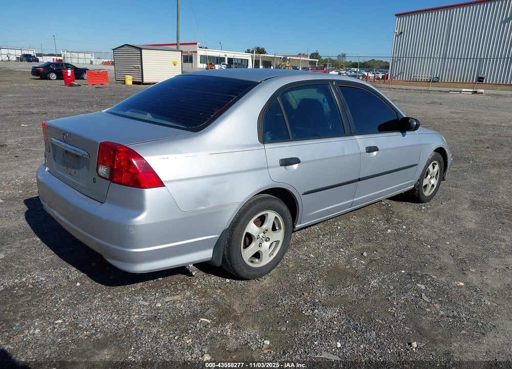 2005 HONDA CIVIC VP VIN: 1HGES16345L015051