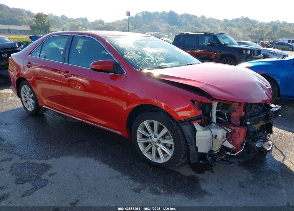2012 TOYOTA CAMRY XLE V6 VIN: 4T1BK1FK1CU521318