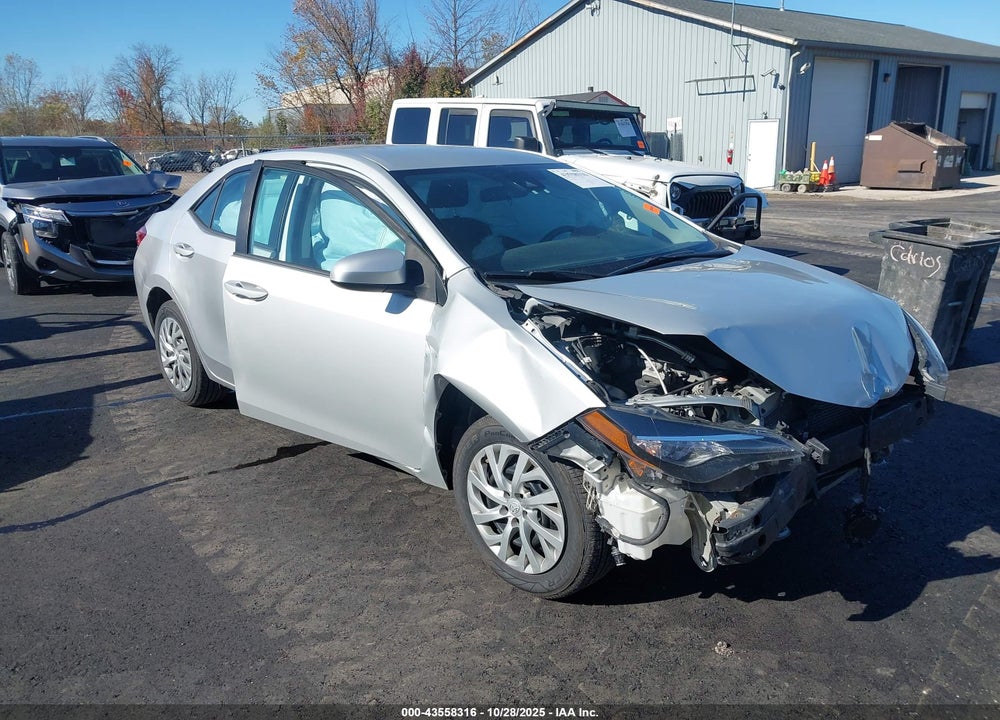 2019 TOYOTA COROLLA LE VIN: 5YFBURHE0KP937795