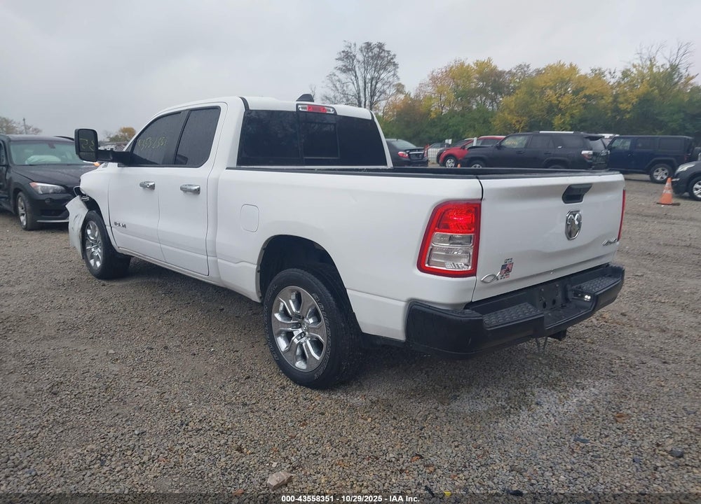 2019 RAM 1500 TRADESMAN 4X4 6'4 BOX VIN: 1C6SRFCT4KN580096