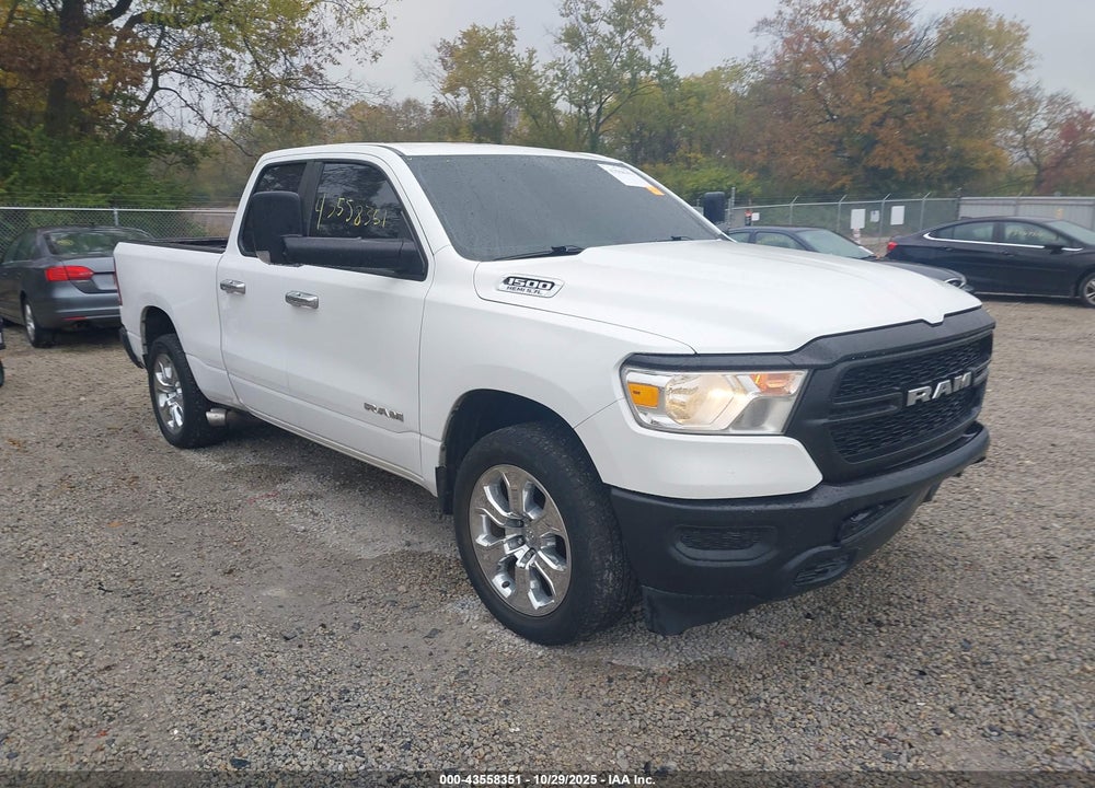 2019 RAM 1500 TRADESMAN 4X4 6'4 BOX VIN: 1C6SRFCT4KN580096