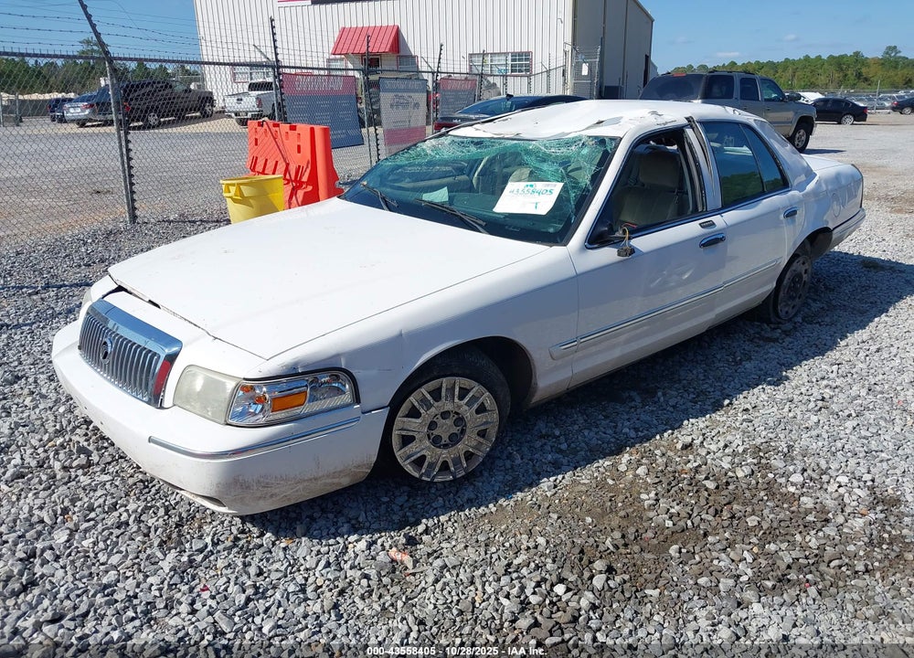 2007 MERCURY GRAND MARQUIS GS VIN: 2MEFM74V77X632971